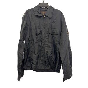 G-Star Mens Nylon Lightweight Jacket Large Black